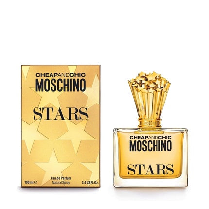 Parfum Moschino Stars, recipient auriu, 100 ml