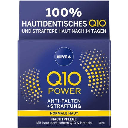 Cremă de noapte, Nivea, Q10 Power, albă 50ml