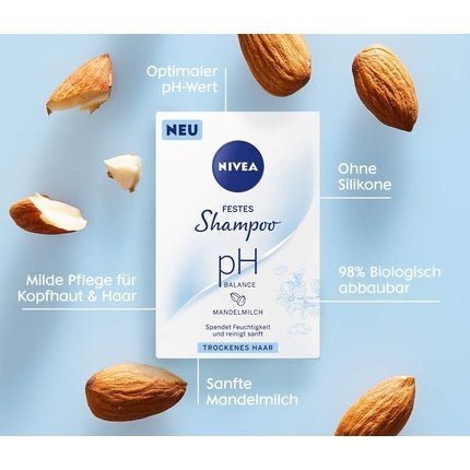 Șampon Bară, Nivea, pH Balance, 75g, uscat