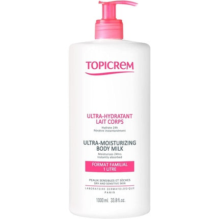 Lotiune corp, Topicrem, Ultra-Hidratare, 1L