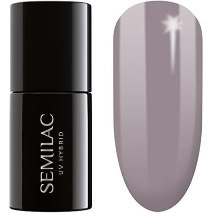 Lac unghii UV, Semilac, Little Stone, 7ml, gri