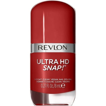 Lac de unghii, Revlon Ultra HD Snap, formula vegană, 8ml, roșu