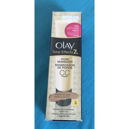 Cremă CC, Olay, Total Effects, 7 in 1, mediu spre închis, SPF15, 50ml