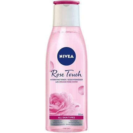 Tonic hidratant, Nivea, Rose Touch, 200ml
