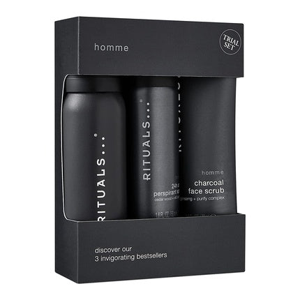 Set cadou pentru barbati, Rituals, Homme Collection, Cedru si Vitamina E