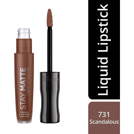 Ruj Lichid, Rimmel, Stay Matte Scandalous Nude, 5.5ml