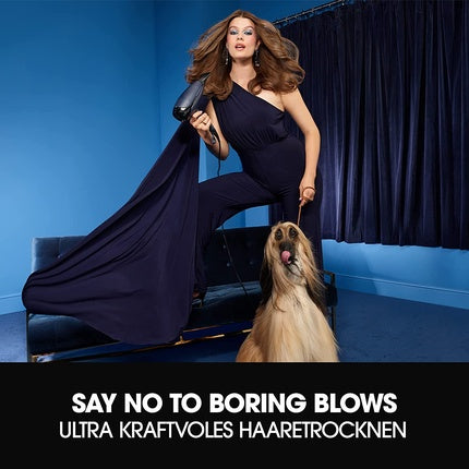 Uscător de păr, Ghd Helios, Ion Tehnologie, Albastru închis