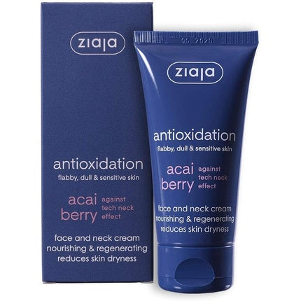 Cremă antioxidantă față și gât, Ziaja, Acai Berry, 50ml