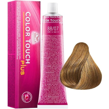Vopsea de păr, Wella, Color Touch Plus 88/07 Blond Deschis 60ml