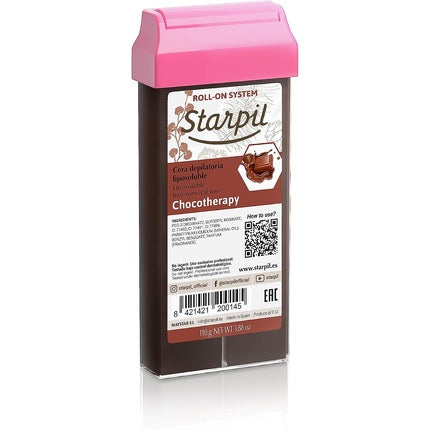 Sistem de epilare ceară, Starpil, ciocolată, 110g