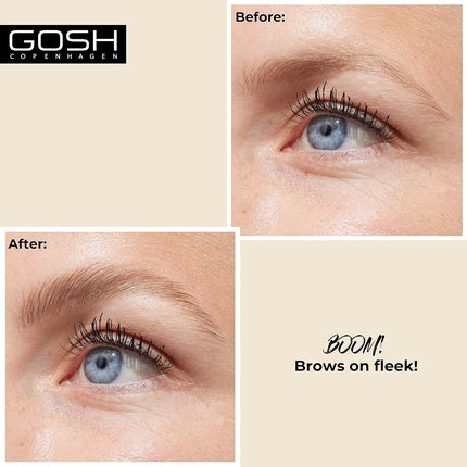 Gel sprancene, Gosh, Brow Lift, gri-maroniu