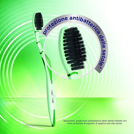 Periuță de dinți, Mentadent, P, setole medii, protecție antibacteriană