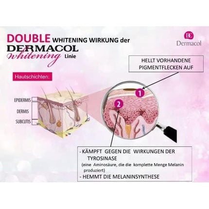 Gel spumant Dermacol, Whitening Gommage, 100ml