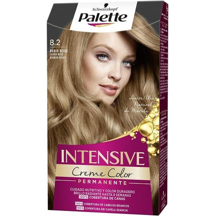 Vopsea de păr, Schwarzkopf, Palette Intensive, Blond Bej