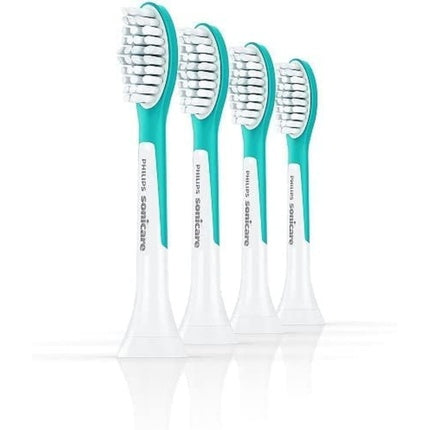 Set capete periuta de dinti Philips Sonicare for Kids 7+, 4 bucati, alb-verde