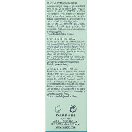 Gel-Cremă pentru ochi, Darphin Hydraskin, 15ml