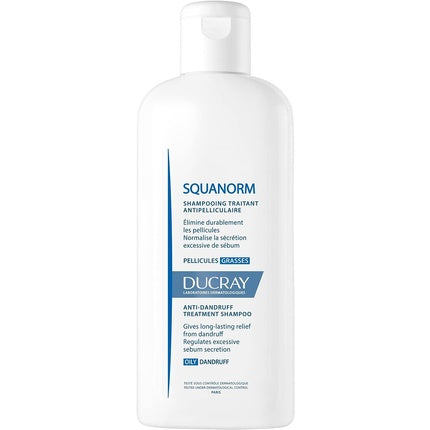 Sampon pentru par gras, Ducray Squanorm, 200ml