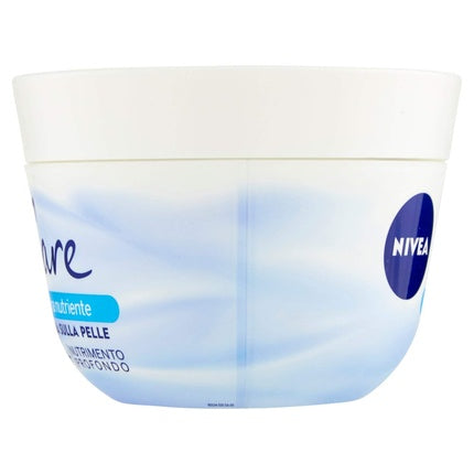 Cremă corp Nivea Care 24h, 400 ml, alb