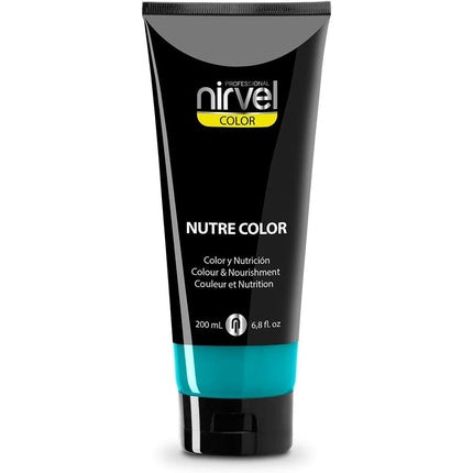 Masca coloranta temporara, Nirvel, NUTRE COLOR FLUOR Turcoaz, 200ml