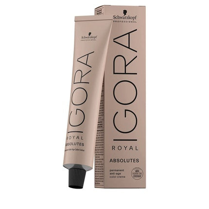 Vopsea permanenta pentru par, Schwarzkopf Igora Royal Absolutes 8-140, Blond Cenusal Bej, 60ml