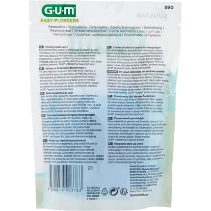 Aplicator ață dentară Gum, 42g, 15.2cm