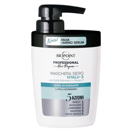 Masca de păr, Biopoint Professional, Hyalu-3 Serum, 300 ML