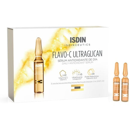 Ser antioxidant de zi, ISDIN, Flavo-C Ultraglican, 30 fiole