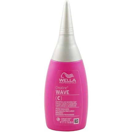 Emulsie de Bază pentru Păr Vopsit, Wella, Creatine+ Wave C/S, 75ml