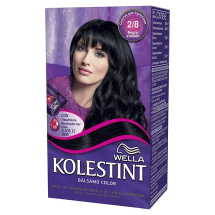 Vopsea de păr, Wella, Kolestint, negru albastru