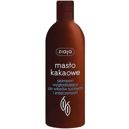 Sampon pentru par, Ziaja, cu unt de cacao, par uscat si deteriorat, 400ml