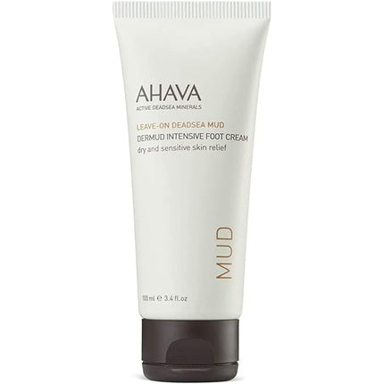 Cremă picioare Ahava Dermud, mud sare moartă, 100ml