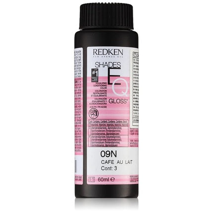Balsam Redken Shades EQ 09N Cafe Au Lait, 60 ml