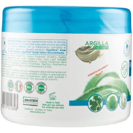 Mâl Termal Anticelulitic, Equilibra, 650g, albastru