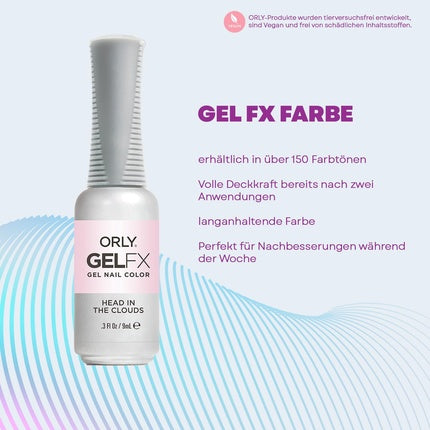 Lac unghii gel, Orly, Gel Fx, alb-pastel, 9ml