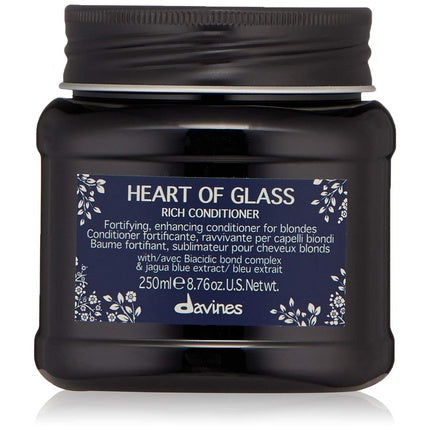 Balsam Davines Heart of Glass, 250ml, negru