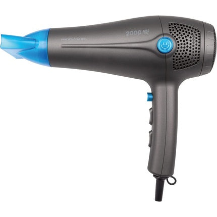 Uscător de păr ProfiCare PC-HT 3020, 2000W, cablu retractabil, albastru antracit
