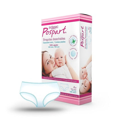 Chiloți de unică folosință, Indasec, 4u, hipoalergenici, adaptabili