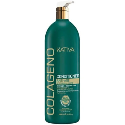 Balsam par, Kativa Collagen, negru, 1000 ml