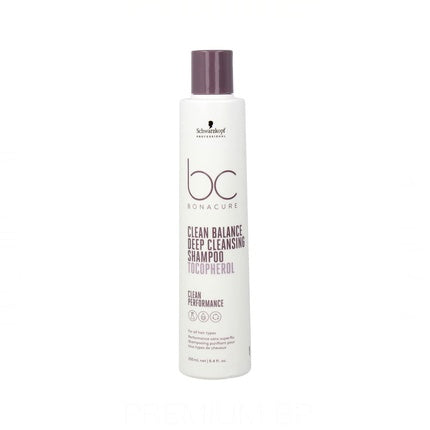 Sampon pentru Curatare in Profunzime, Schwarzkopf Bonacure Clean Balance, 250ml