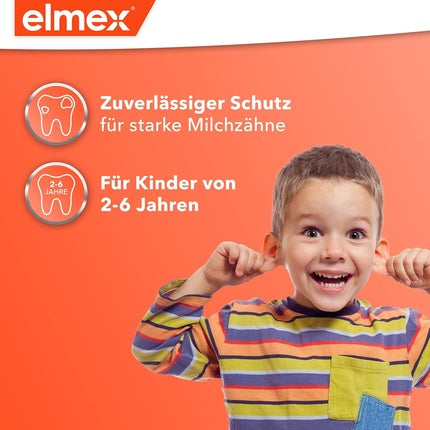 Pastă de dinți copii, Elmex, 2-6 ani, 50ml, dublu pachet