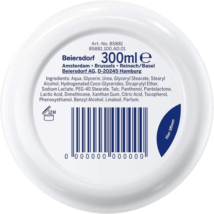 Cremă corp, Nivea, Urea Care, alb