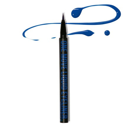 Eyeliner lichid, Inglot, One Move, albastru denim, 0.55ml