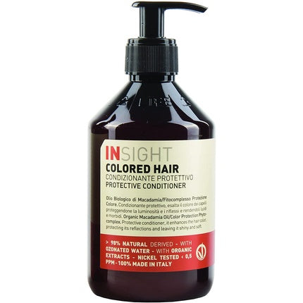 Balsam par vopsit, Insight, 500ml, sticla neagra