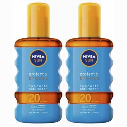 Ulei activator bronzare SPF 20 Nivea Sun, 200ml