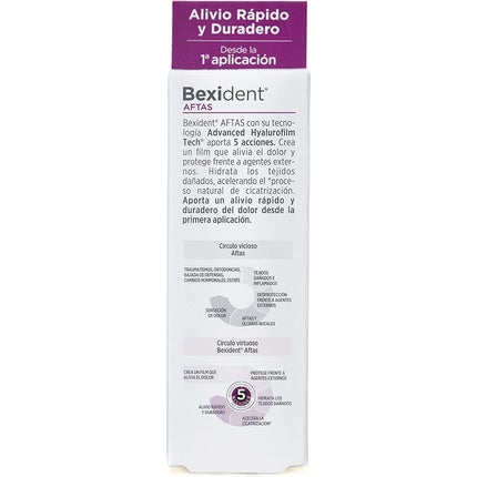 Gel adeziv proteze dentare, ISDIN Bexident Aftas, 8ml