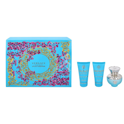 Set parfum, Versace, Dylan Turquoise, 50ml