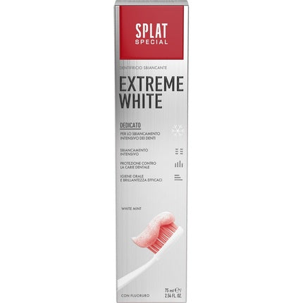 Pasta de dinți, Splat, Extreme White, alb, 75 ml