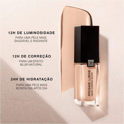 Fond de ten, Givenchy, Prisme Libre Skin Caring Glow, 30ml