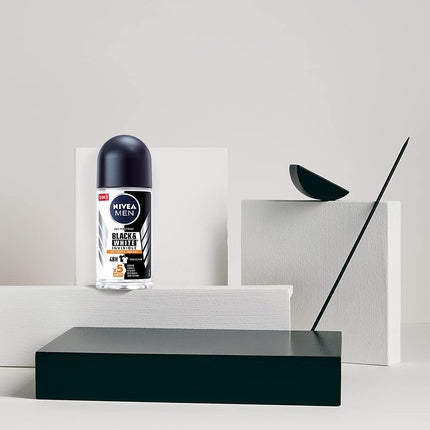 Antiperspirant roll-on, Nivea Men Black & White, 50ml