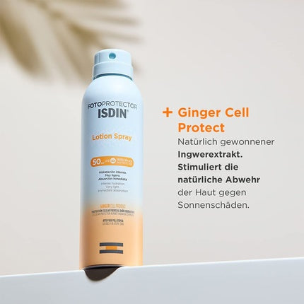 Loțiune spray protecție solară, ISDIN, LSF50, 250ml